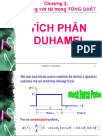 Tích Phân Duhamel: Dynamics of Structures 1