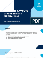 Midtrans Payouts Disbursement Mechanism: Instructions Document
