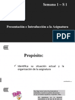 Semana 1 - Introducción a la asignatura