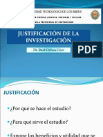 Justificación de La Investigación 2