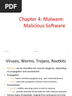 Chapter 4: Malware: Malicious Software