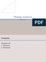 Phonology: Introduction: İDB164 - Week 7