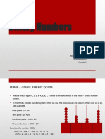 Binary Numbers