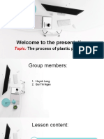 The Process of Plastic Products