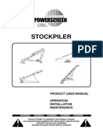 Stockpiler: Product User Manual Operation Installation Maintenance