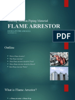 Sharing Session Piping Material - Flame Arrestor