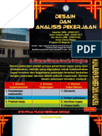 Analisis Dan Desain Pekerjaan