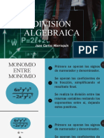 Guía 11. Matemática 1. División Algebraica