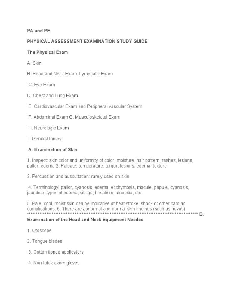 Health Assessment Lesson 1 | PDF | Anatomical Terms Of Motion | Knee