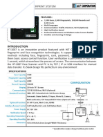 HT-1007 Face Scanner Fingerprint System