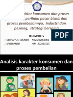 5 - Anisis Karakter Konsumen Dan Proses Pembelian, Priaku Pasar Bisnis Dan Proses Pembeliannya, Industri Dan Pesaing Strategi Bersaing