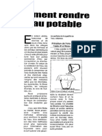 Comment Rendre l'Eau Potable