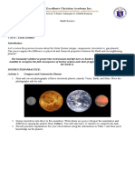 JC Excellente Christian Academy Earth Science Module