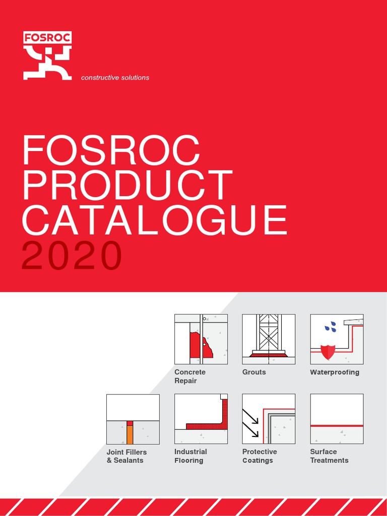 Dokumen - Tips - Fosroc Product Catalogue 2020 Parchem Catalogue 2020 ...