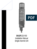 SC4150 Installation Manual Single-Channel Unit: Sailor