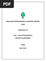 Malaysia Petrochemical Country Report 2018: Presented To