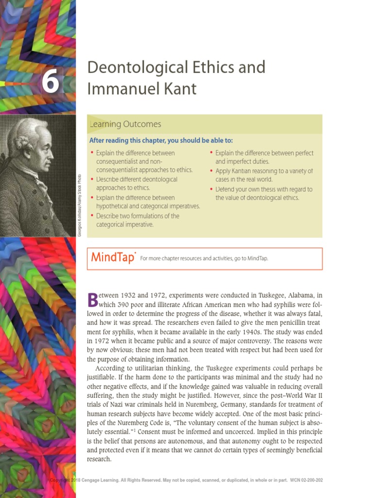 Fiala, Andrew and Barbara MacKinnon Deontological Ethics and Kant