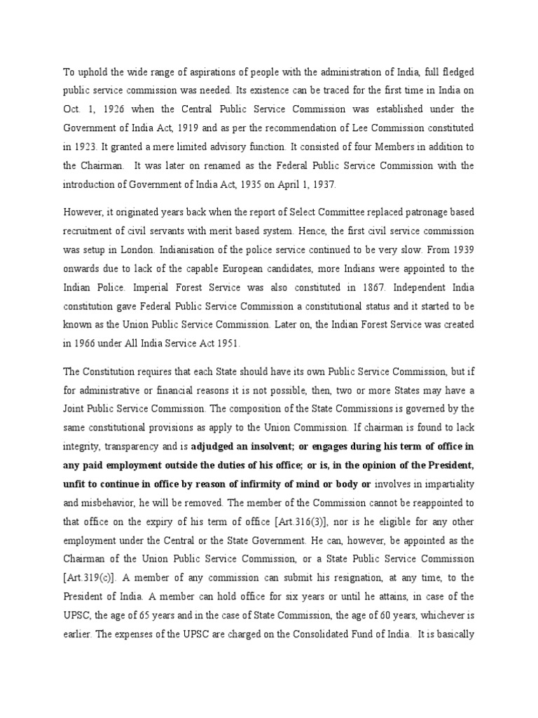 EXPLAIN UNION PUBLIC SERVICE COMMISSION visual data 2