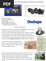 Introduction To CAD/CADD, Installation and Working With Onshape