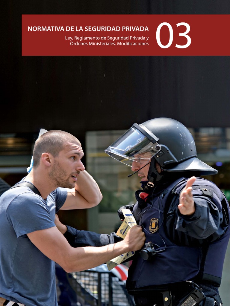 Normativa de La Seguridad Privada | PDF | Investigador privado | Seguridad