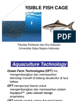 Sumbersible Fish Cage: Fakultas Perikanan Dan Ilmu Kelautan Universitas Satya Negara Indonesia