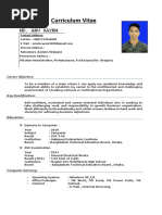 CV Format for Job in Bangladesh | PDF | Bangladesh | Vocational Education