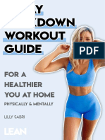14 Day Lockdown Home Workout Guide - LEAN With Lilly