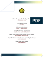 Content Laporan Tahunan Badan Geologi 2014