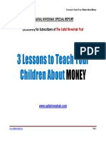 3 Lessons to Teach Your Children About Money