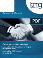 Factors in Project Success