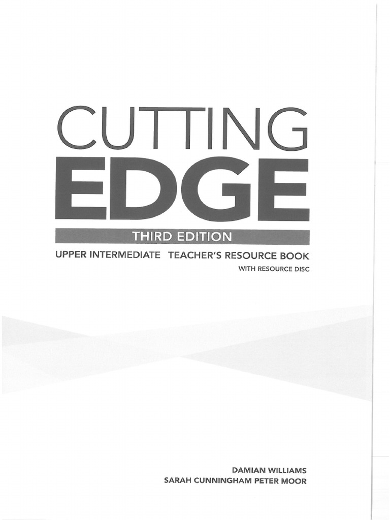 Cutting Edge UPP-INT (3rd Ed) - Teacher'S Book | PDF