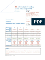 Bangladesh (BGD) : Administrative Boundary Common Operational Database (COD-AB)