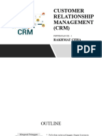 CRM PERTEMUAN KE-1: MENGENAL PELANGGAN DAN CUSTOMER RELATIONSHIP MANAGEMENT