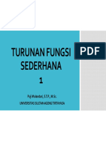 Turunan Fungsi