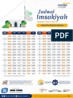 Jadwal Imsakiyah Wilayah Medan