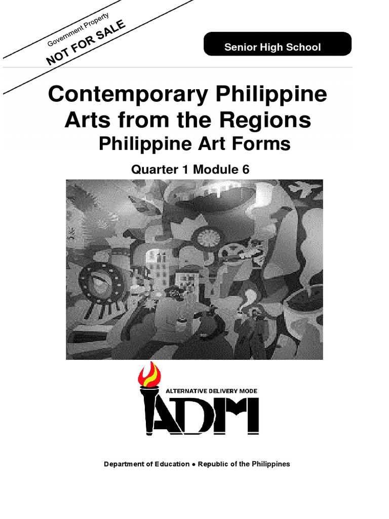 Qtr. 1 Module 6 Contemporary Arts Ver3 | PDF | Calligraphy | Weaving