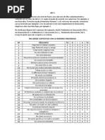 Faces IV Escala | PDF | Mente