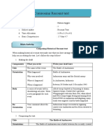 Composing Recount Text: Main Activity