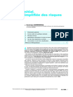 Diagnostic Initial. Évaluation Simplifiée Des Risques: Dominique DARMENDRAIL