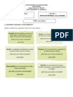 Valores para la vida: guía de ética sobre construcción del conocimiento