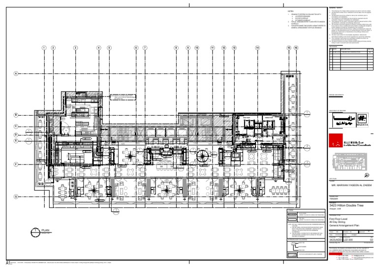 Restaurant Floor Plan (1st Floor) | PDF | Design | Economic Sectors