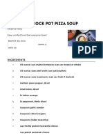 Low Carb Crock Pot Pizza Soup Recipe - Food