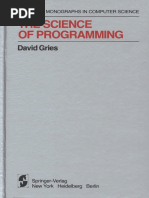 Science of Programming