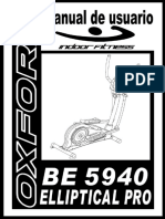 313452717 Manual Be5940 Elliptical Pro 1 s Panel PDF