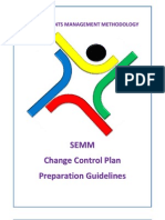 SEMMChange Control Plan Preparation Guidelines