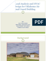 Thermal Load Analysis and HVAC System Design For Oklahoma Air National Guard Building