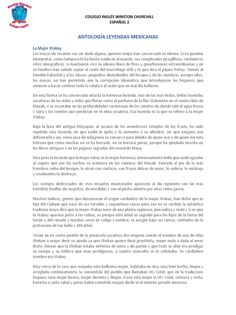 Antología Leyendas | PDF