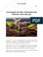 Fertilidade Do Solo e Nutrição Das Plantas_ Descubra Já! _ AgroPós