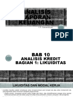 Bab Analisis Kredit Bag.1 Likuiditas