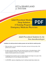 Adult Procedural Sedation Deep Sedation EM Physicians
